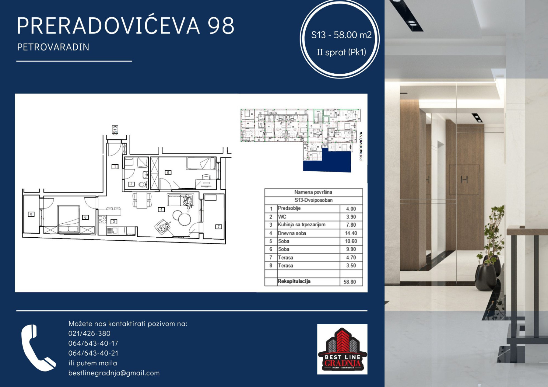 stan NOVI SAD - PETROVARADIN - 1035317