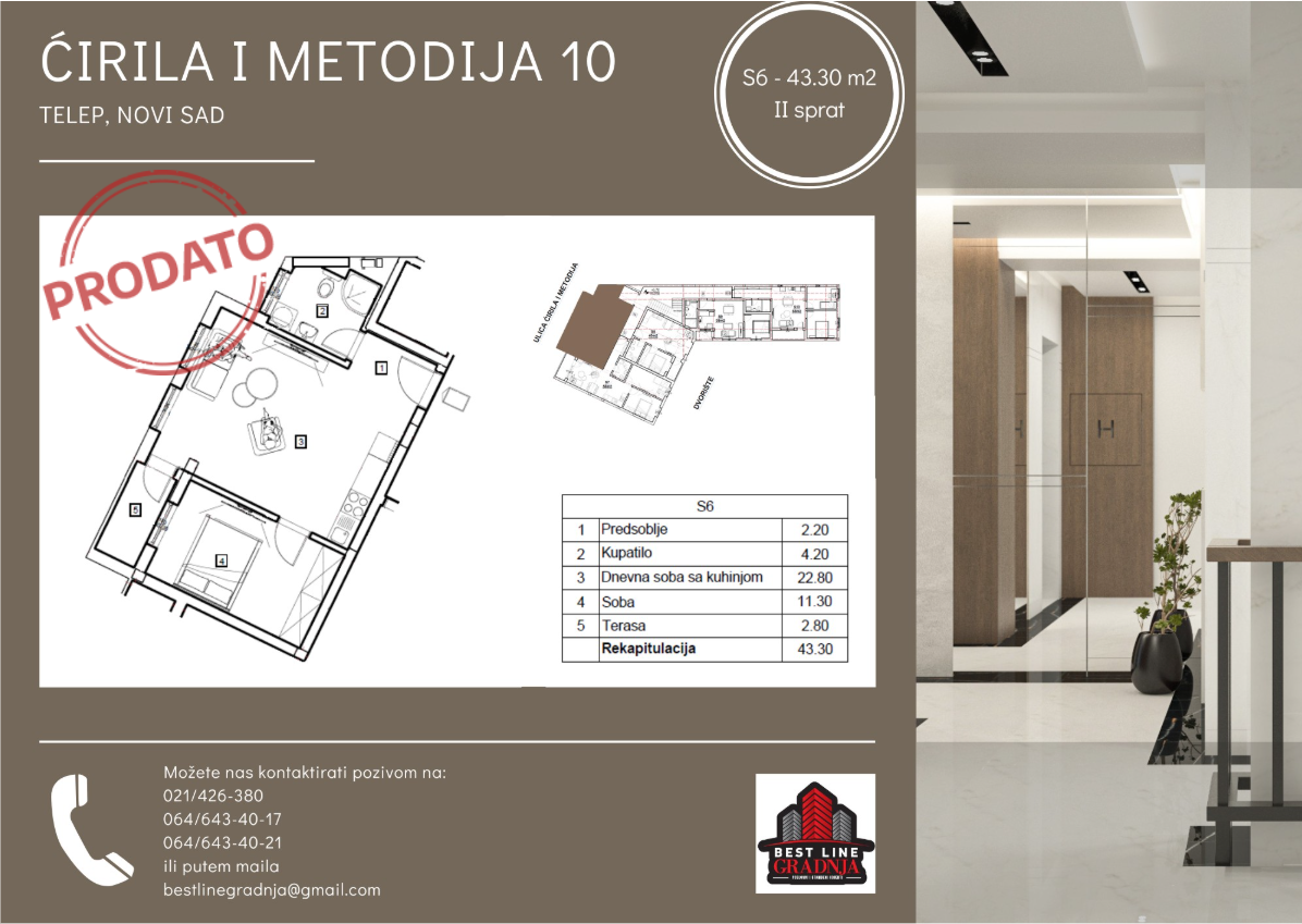stan NOVI SAD - TELEP - 1035334