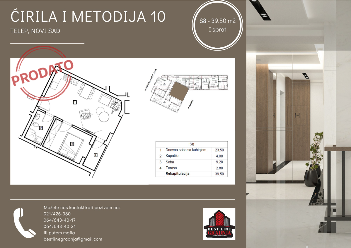 stan NOVI SAD - TELEP - 1035336