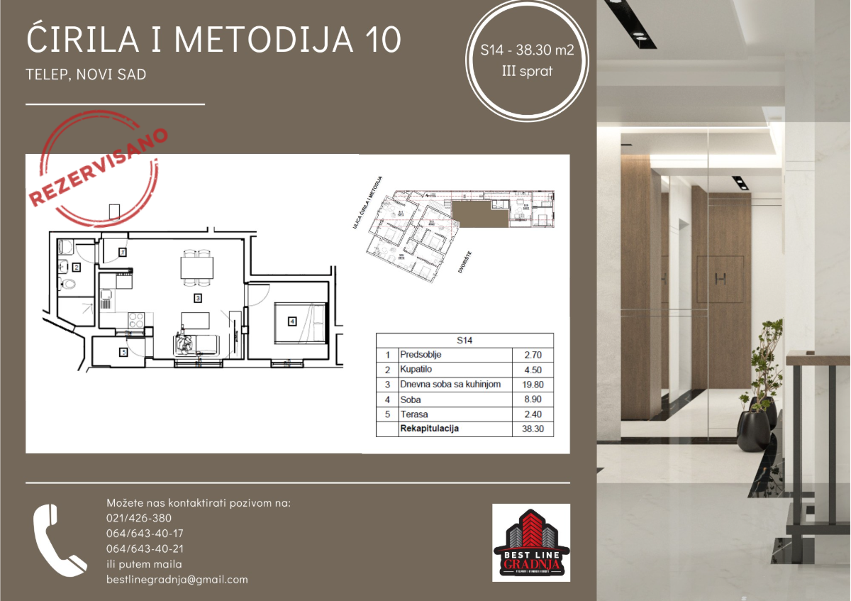 stan NOVI SAD - TELEP - 1035342