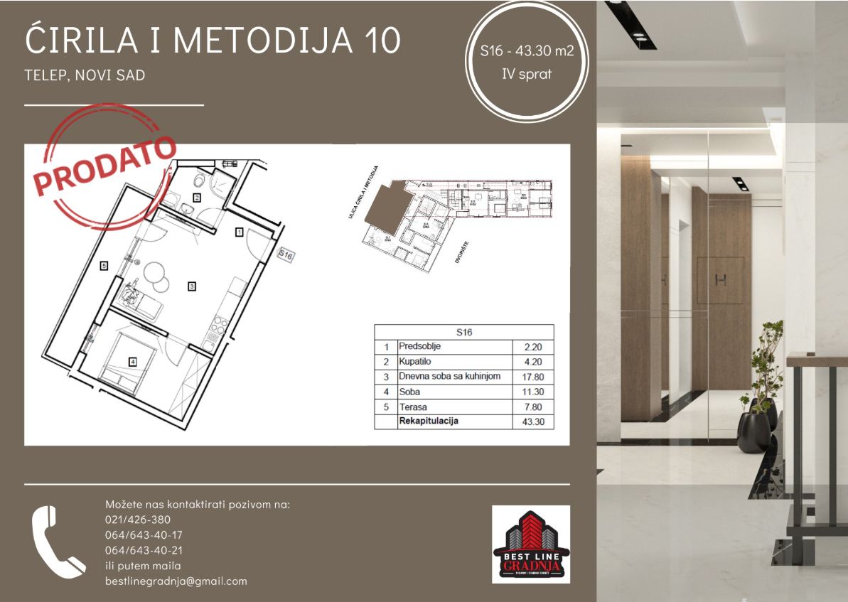 stan NOVI SAD - TELEP - 1035344